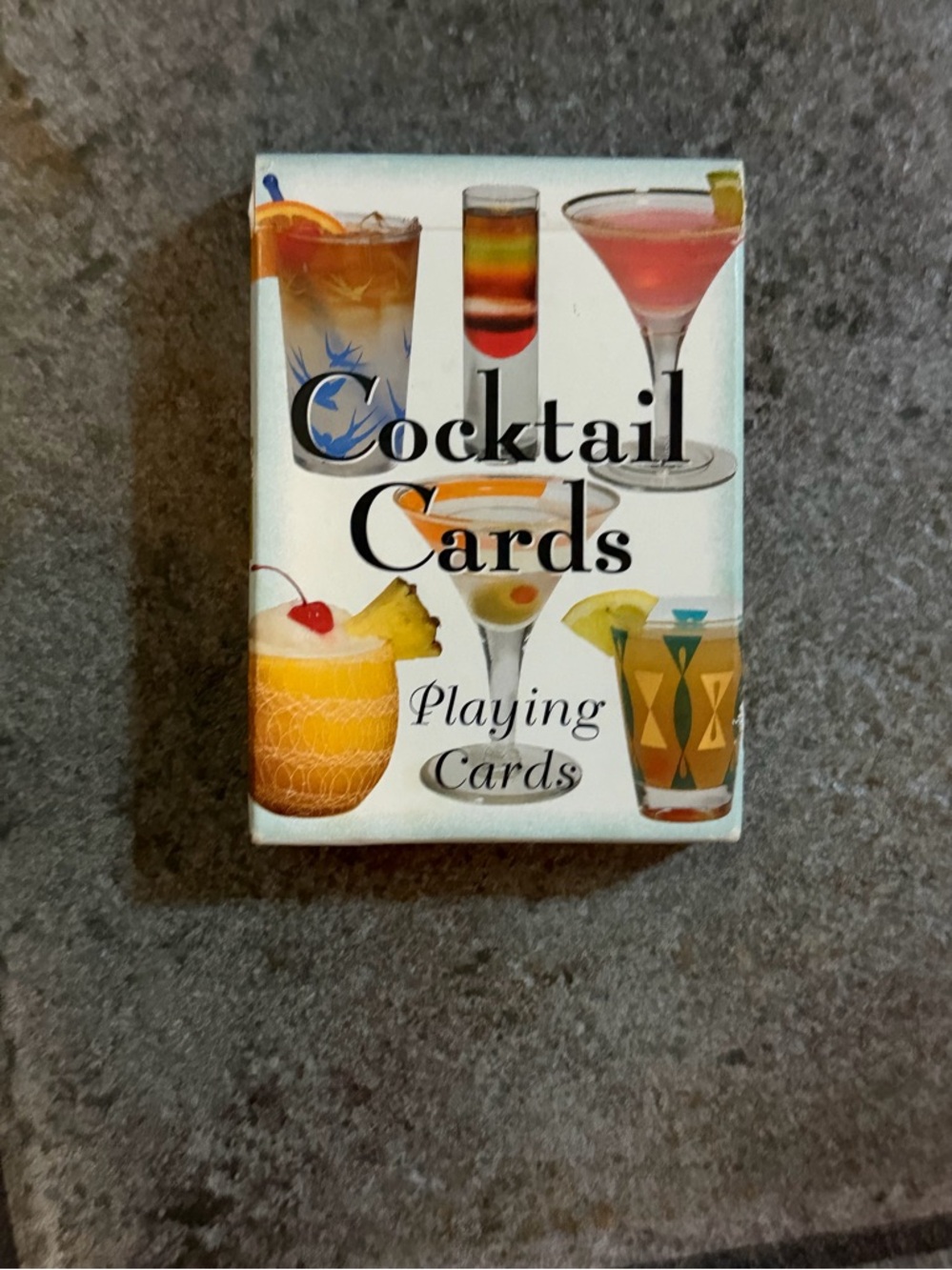 Cocktail Cards Playing Cards - Colorful Cocktail Deck